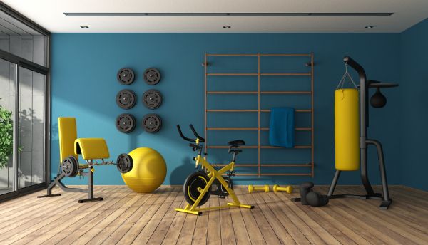 Fitness Room Painting