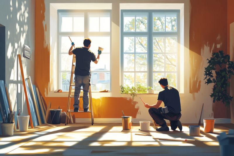 House Ceiling Painting in Kansas City, KS